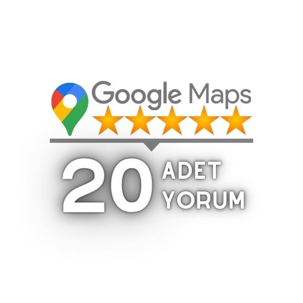 Google Haritalar 20 Yorum Satın Al