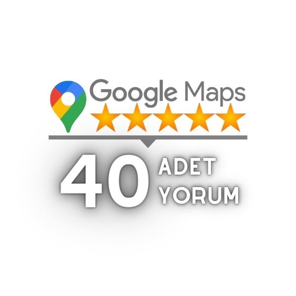 Google Haritalar 40 Yorum Satın Al